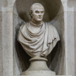 Monumento al matematico Pietro Cossali (dettaglio), 1815, Verona, basilica di Sant’Anastasia