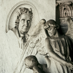 Monumento funebre per Angela Lampertico 1895 - Carlo e Attilio Spazzi - Vicenza, Cimitero Monumentale (dettaglio)