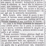 Articolo per la morte di Grazioso Spazzi, L'Adige 13-9-1892