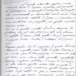 Lettera di Gr. Spazzi per proporre la partecipazione di altri artisti alla statua a Sanmicheli, 6-7-1853