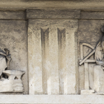 Pantheon Ingenio Claris (dettaglio metope)  1861 - Verona, Cimitero Monumentale