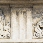 Pantheon Piis Lacrimis (dettaglio metope) 1844 - Verona, Cimitero Monumentale