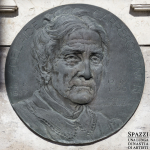 Monumento funebre Olivieri, dettaglio con Adelaide Carrero 1926 - Carlo Spazzi - Cimitero di S. Bonifacio (Vr)
